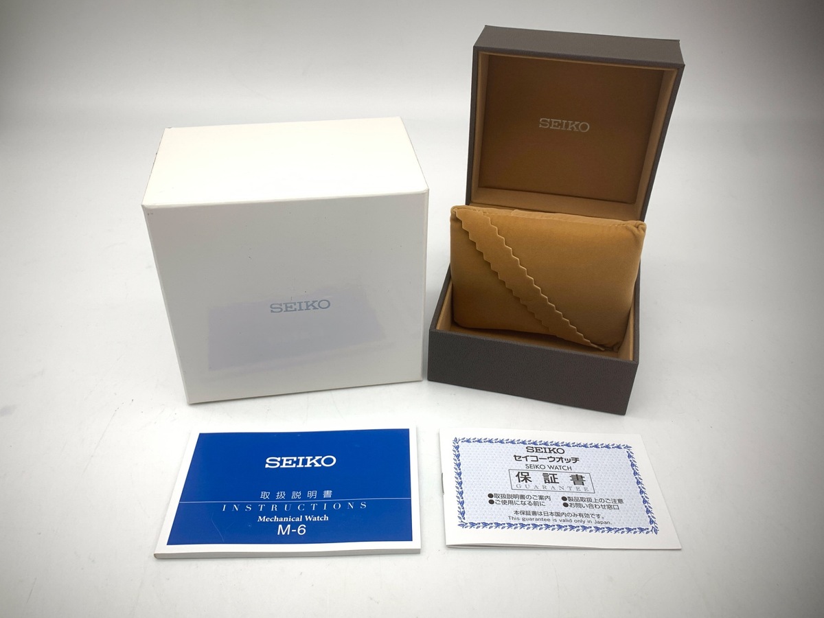 セイコー プレザージュ グリーン SARD015 ステンレススティール 漆ダイヤル