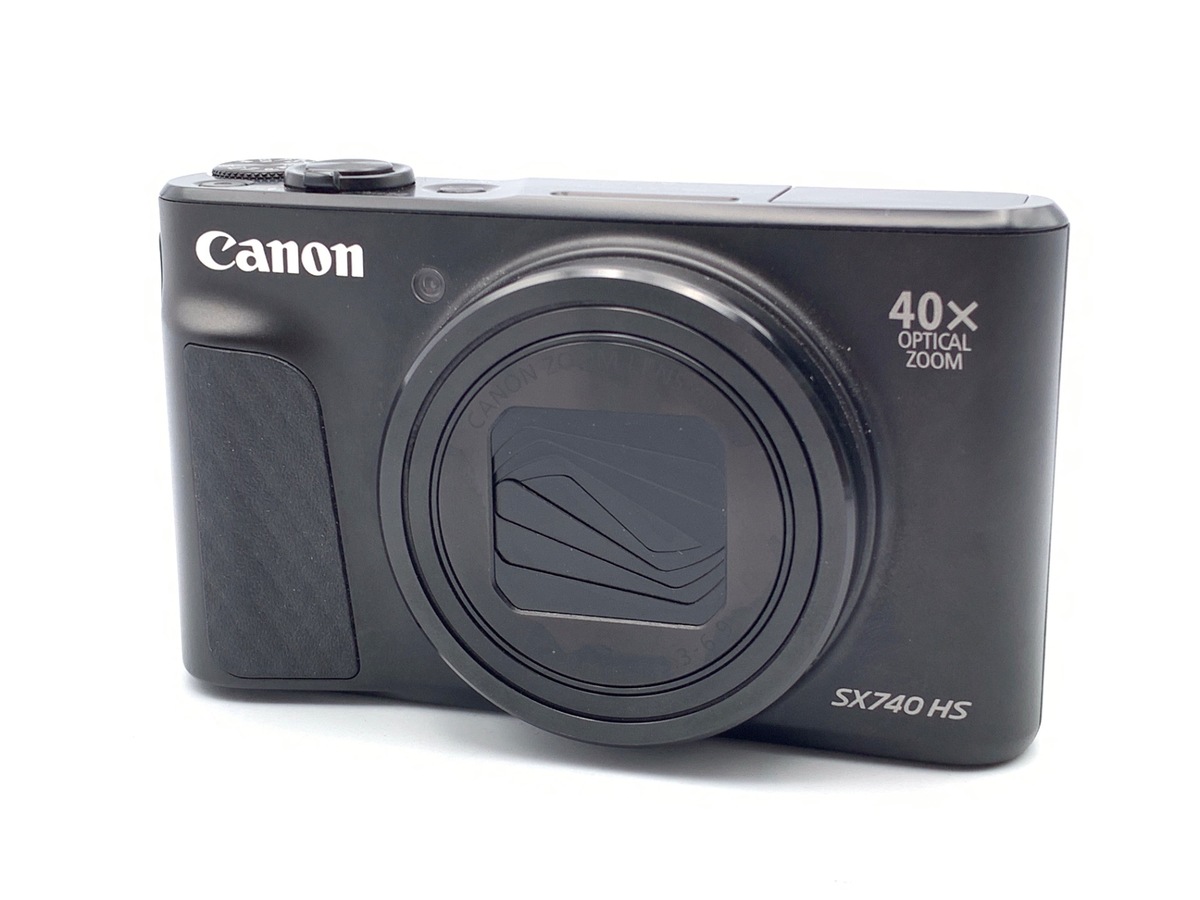 中古：AB(良品)】キヤノン PowerShot SX740 HS ブラック | 2448670012004
