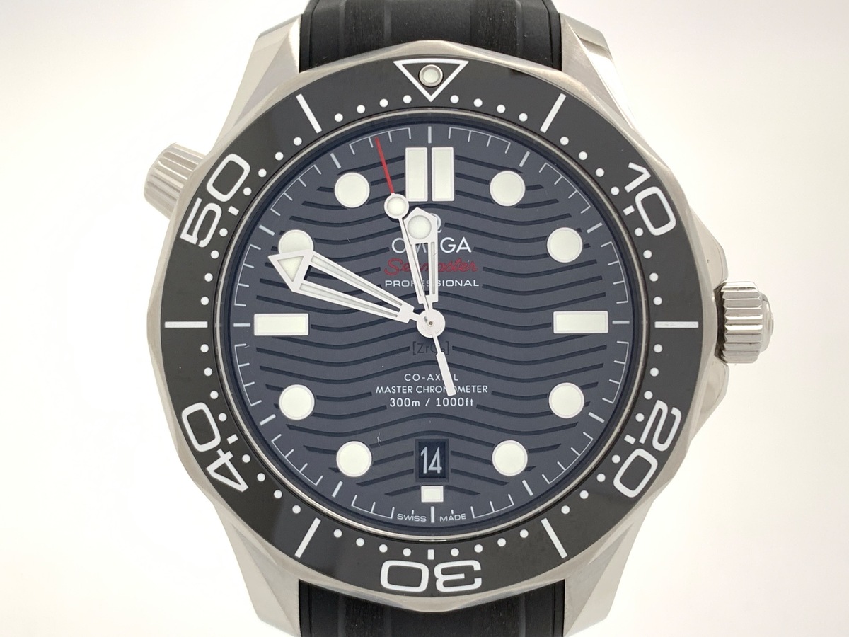 中古：A(美品)】オメガ(OMEGA) シーマスター ダイバー300M ブラック 