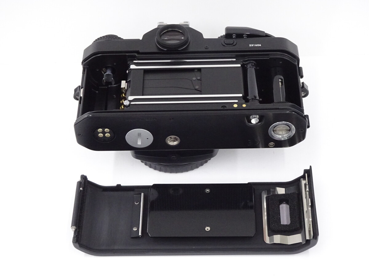 ⑤ Nikon ニコン FM ブラック ボディ フィルムカメラ 8807060601 Nikon FM ニコン F3.5 レンズセット ★MFフィルムカメラ★