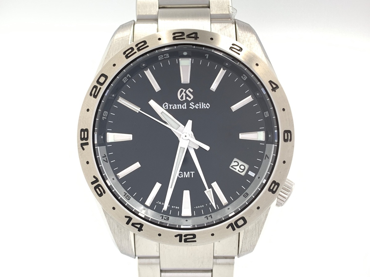 グランドセイコー スポーツコレクション ブラック SBGN027/9F86-0AK0 ステンレススティール