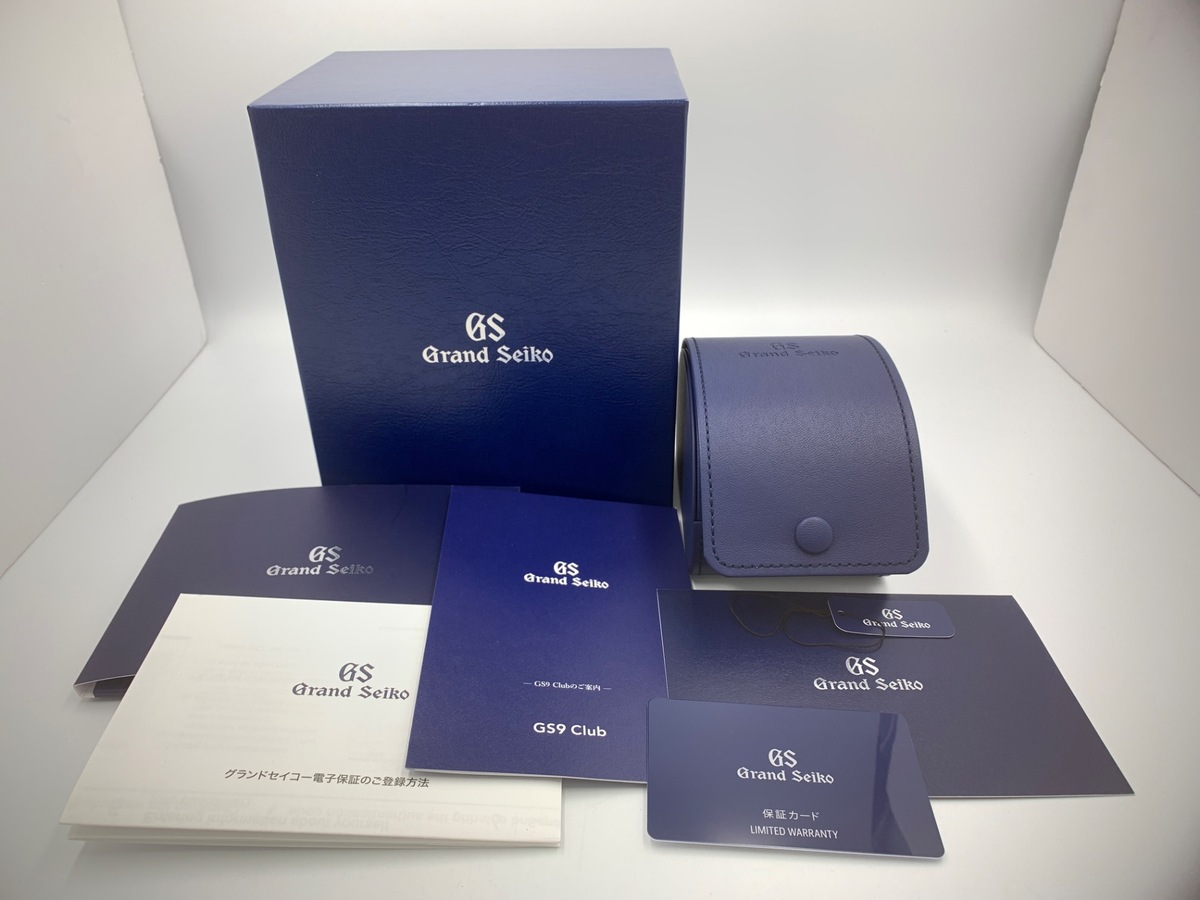 グランドセイコー スポーツコレクション ブラック SBGN027/9F86-0AK0 ステンレススティール