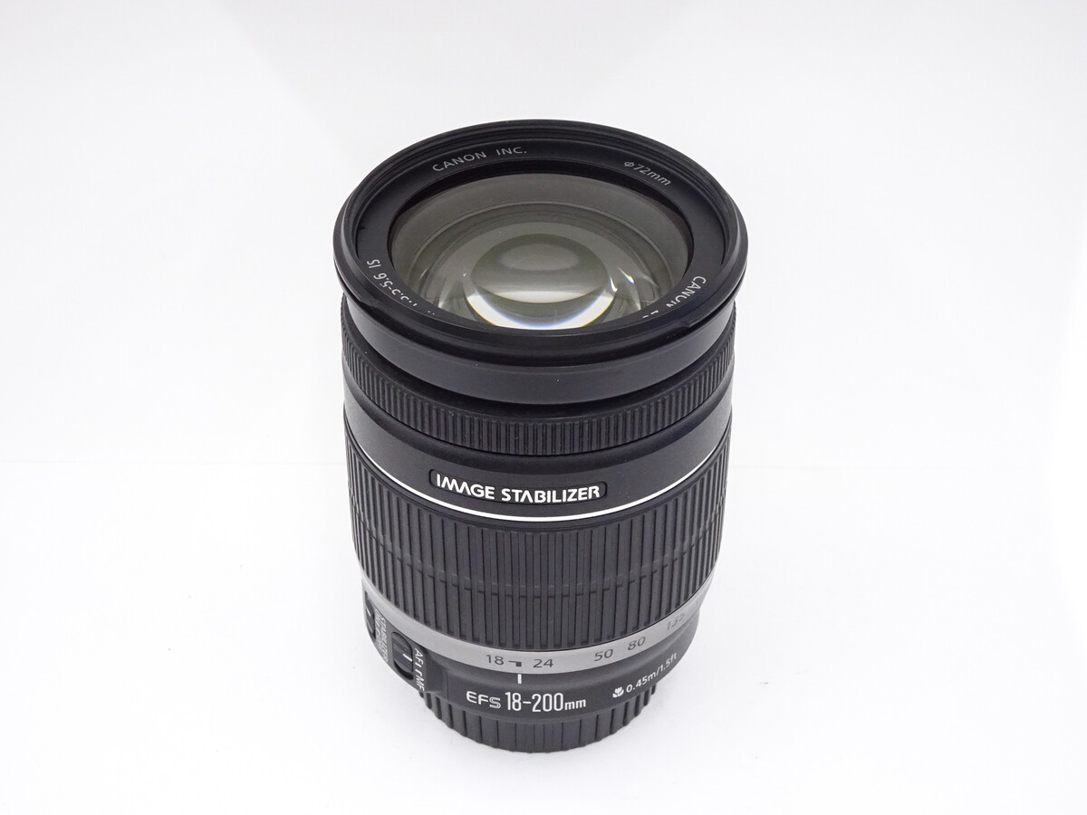 中古：AB(良品)】キヤノン EF-S18-200mm F3.5-5.6 IS | 2448690061600