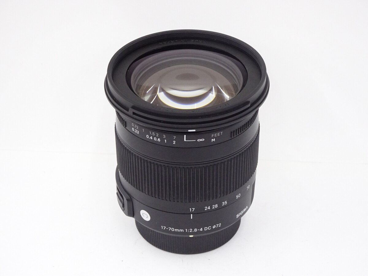 中古：AB(良品)】シグマ 17-70mm F2.8-4 DC MACRO OS HSM Contemporary 