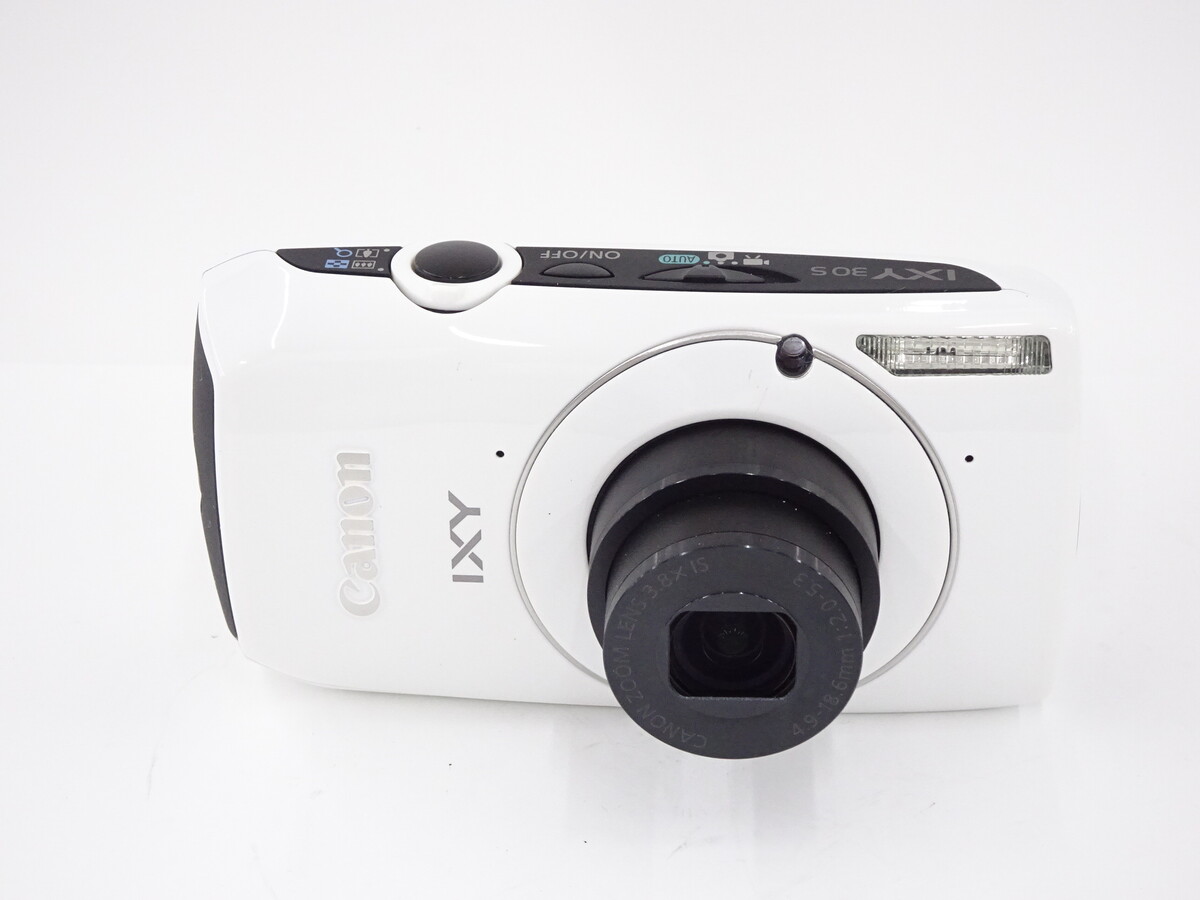 Canon ホワイト IXY 30S 1000万画素 | IXY30S(WH IXY30S デジタル 