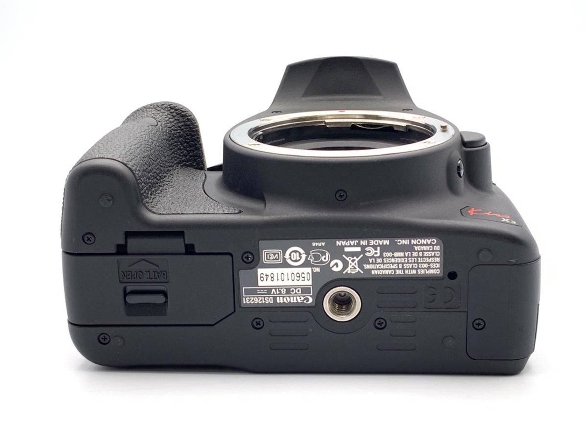 Canon EOS KissX3 ボディ本体のみ 中古】キヤノン EOS Kiss X3 ボディ｜｜カメラのキタムラネットショップ
