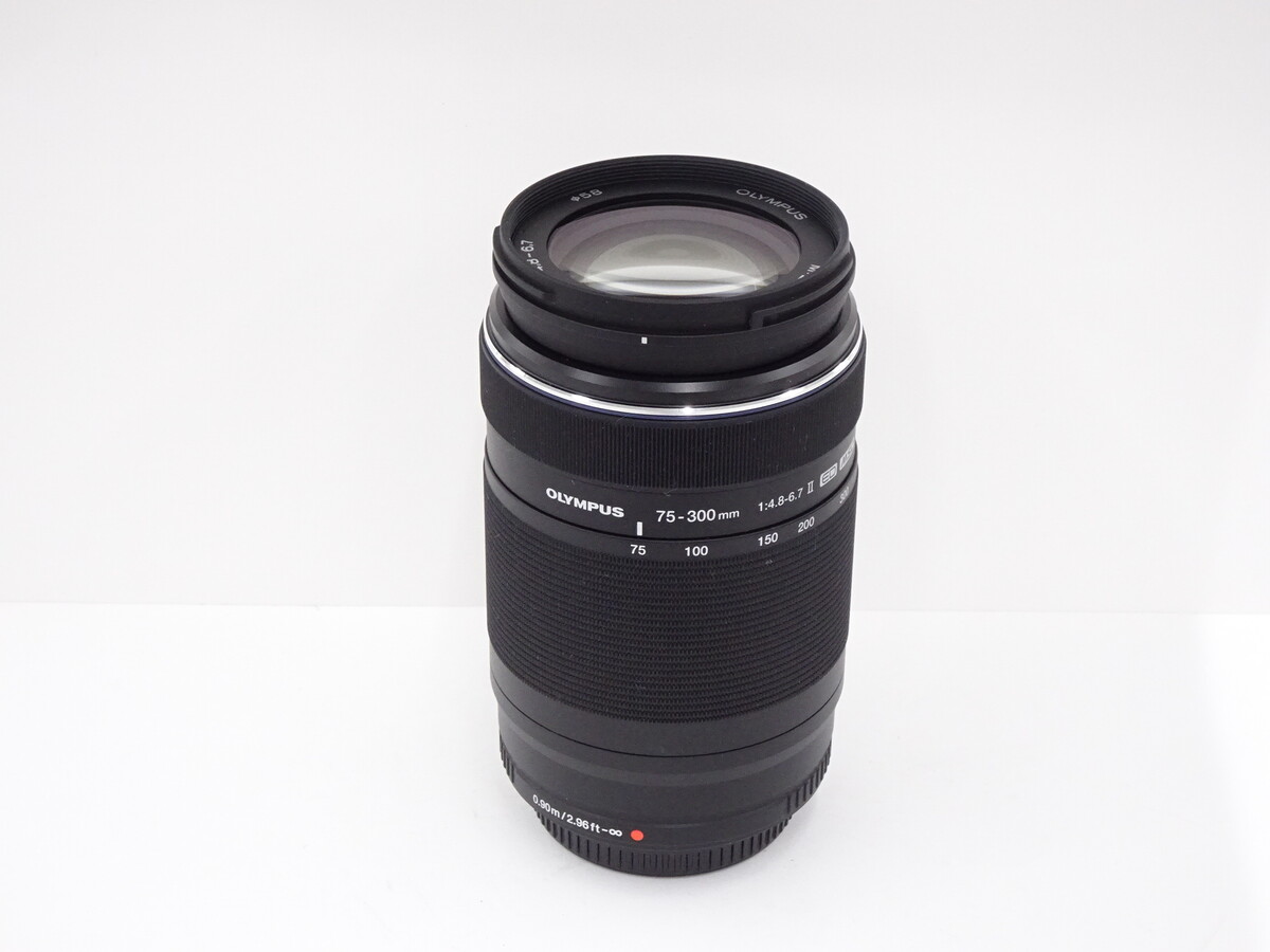 [動作確認済]美品 M.ZUIKO DIGITAL ED 75-300mm II M.ZUIKO DIGITAL ED 75-300mm F4.8-6.7 II [ブラック] 中古価格比較