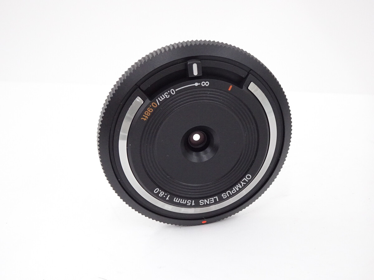 中古：A(美品)】オリンパス 15mm F8 ボディキャップレンズ BCL-1580