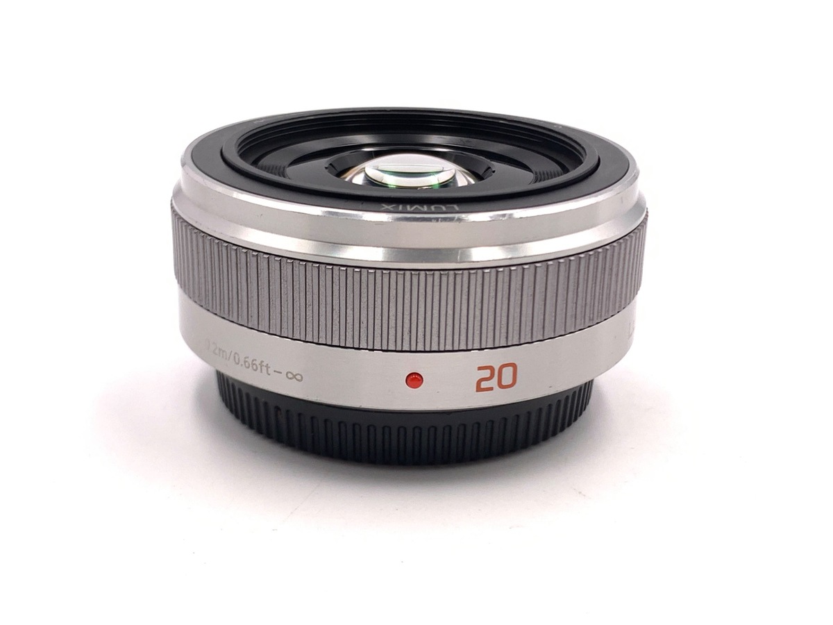 中古】パナソニック LUMIX G 20mm F1.7 II ASPH. [H-H020A] シルバー