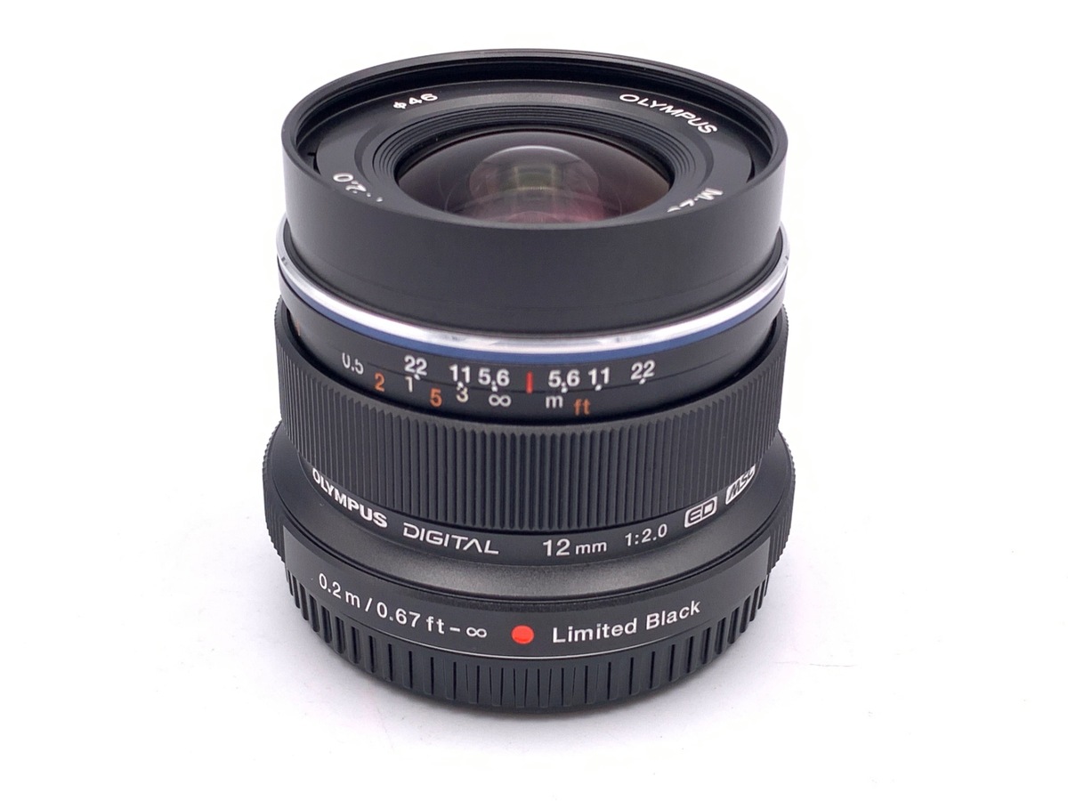 中古：AB(良品)】オリンパス M.ZUIKO DIGITAL ED 12mm F2.0 ブラック