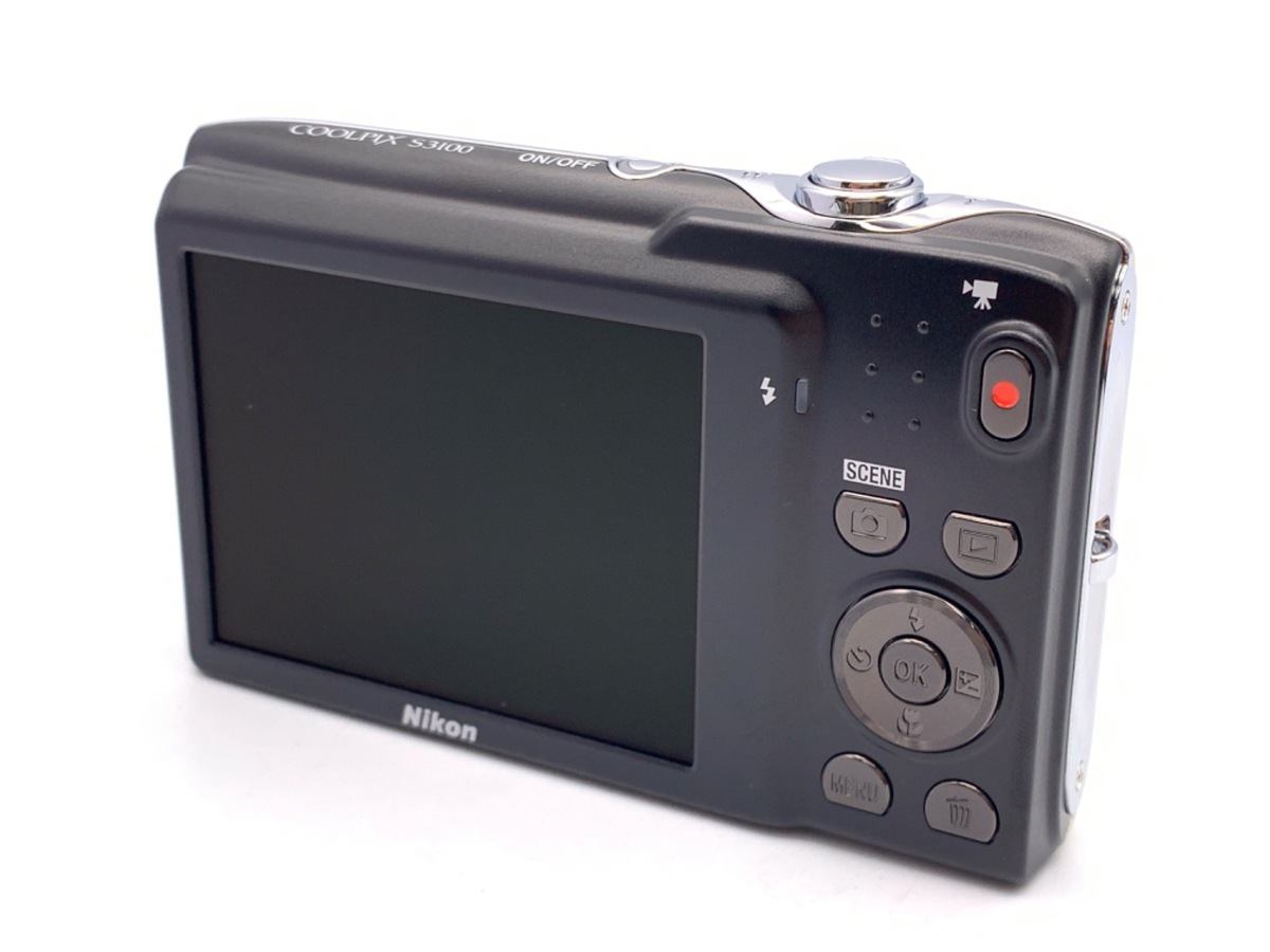 中古：AB(良品)】ニコン COOLPIX S3100 シャンパンシルバー
