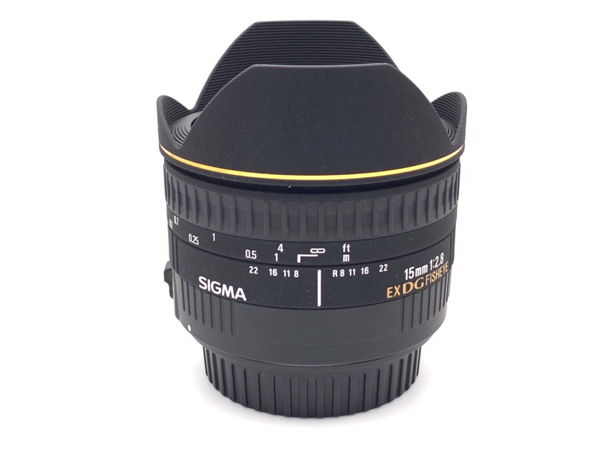 中古：AB(良品)】シグマ 15mm F2.8 EX DG DIAGONAL FISHEYE キヤノン用
