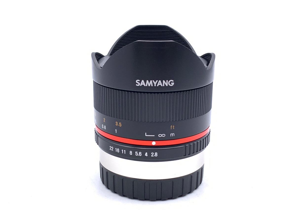 中古：AB(良品)】サムヤン 8mm F2.8 UMC FISH-EYE II フジフイルムX
