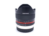 中古】サムヤン 8mm F2.8 UMC FISH-EYE II フジフイルムX ブラック