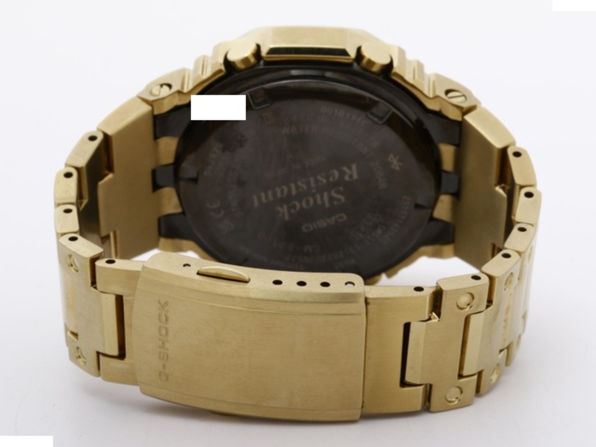 カシオ G-SHOCK ブラック GM-B2100GD-5AJF ステンレススティール