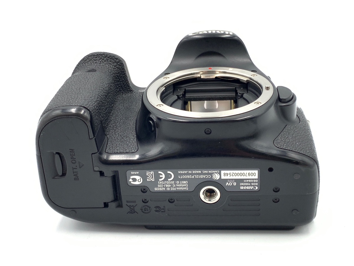【即購入OK】Canon EOS 70D ボディ 動作確認済 中古】キヤノン EOS 70D ボディ｜｜カメラのキタムラネットショップ