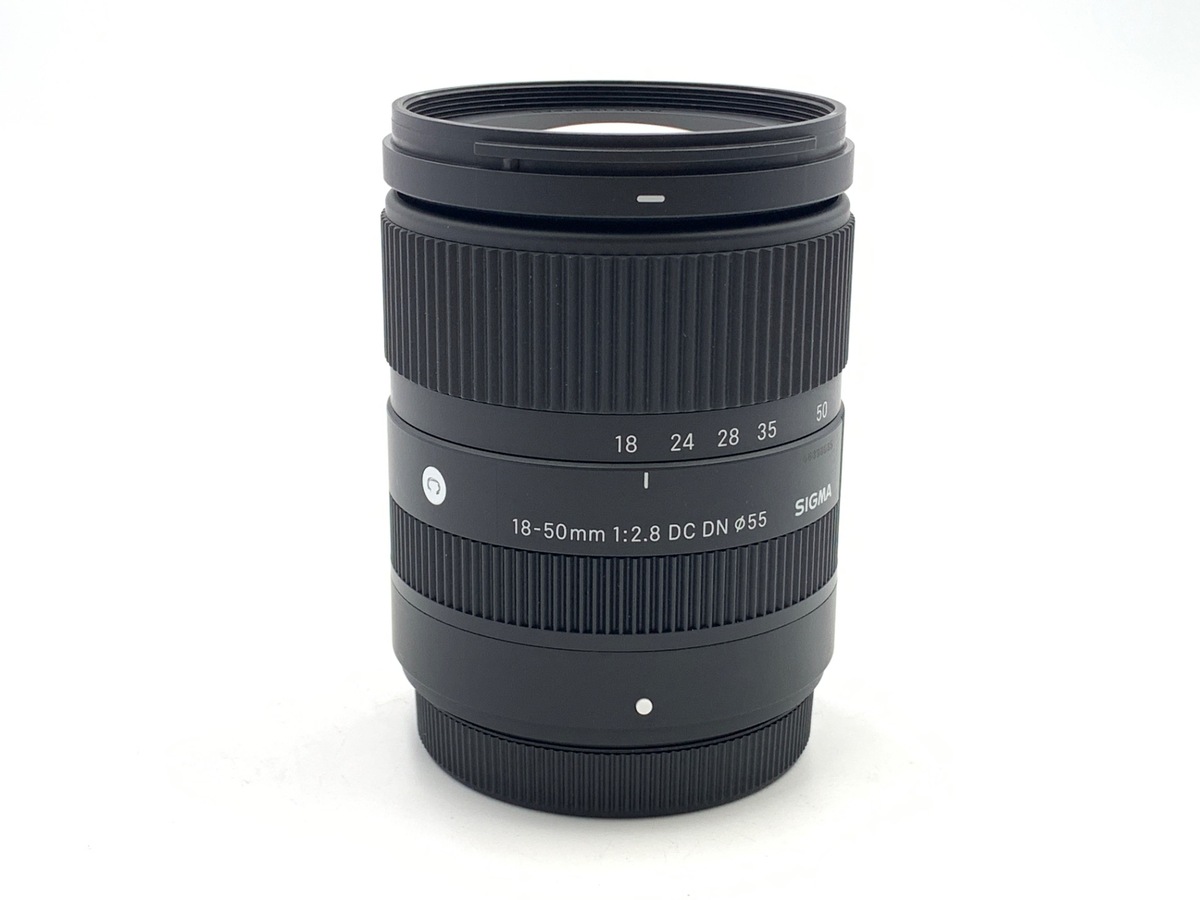 シグマ　18-50mm F2.8 中古 （フィルター2枚付） 中古】シグマ 18-50mm F2.8 DC DN Contemporary フジフイルムX用 在庫