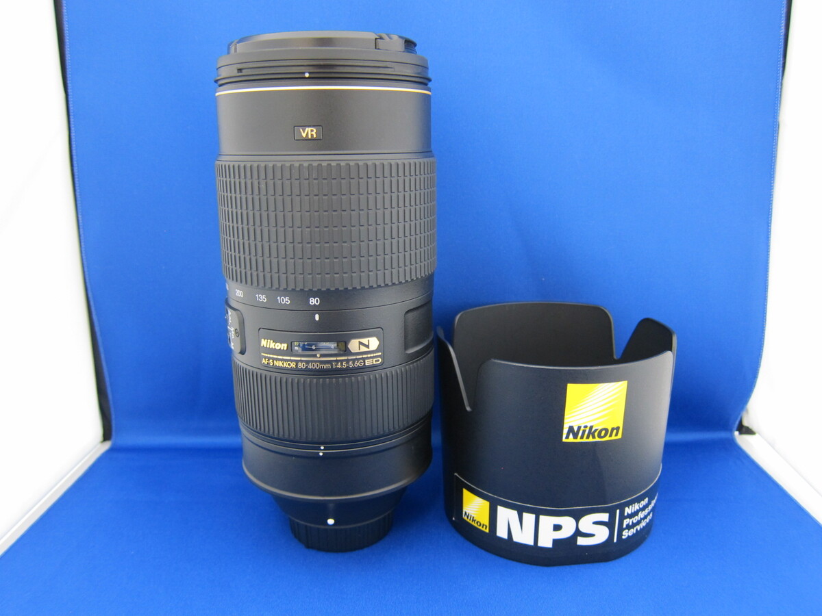 中古】ニコン AF-S NIKKOR 80-400mm f/4.5-5.6G ED VR 在庫一覧