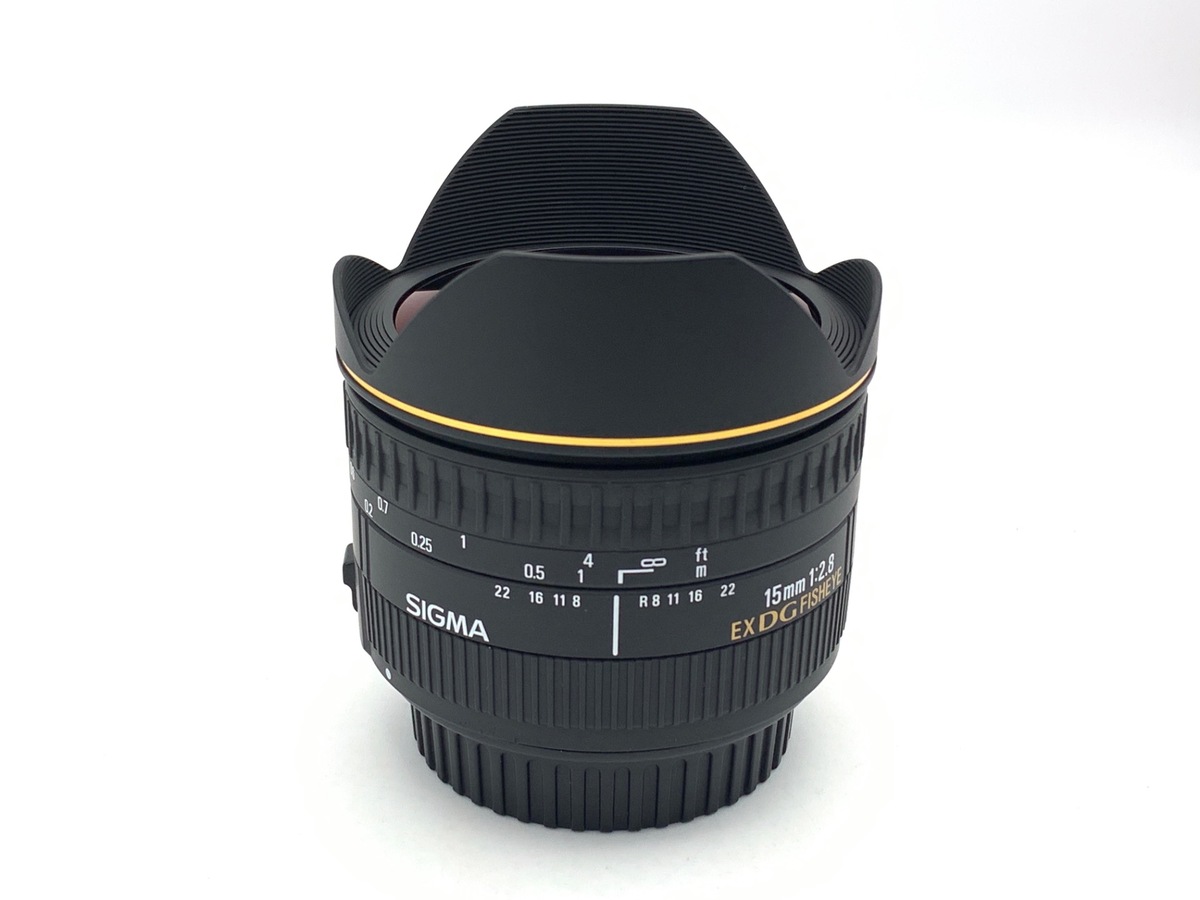 中古】シグマ 15mm F2.8 EX DG DIAGONAL FISHEYE キヤノン用 在庫一覧