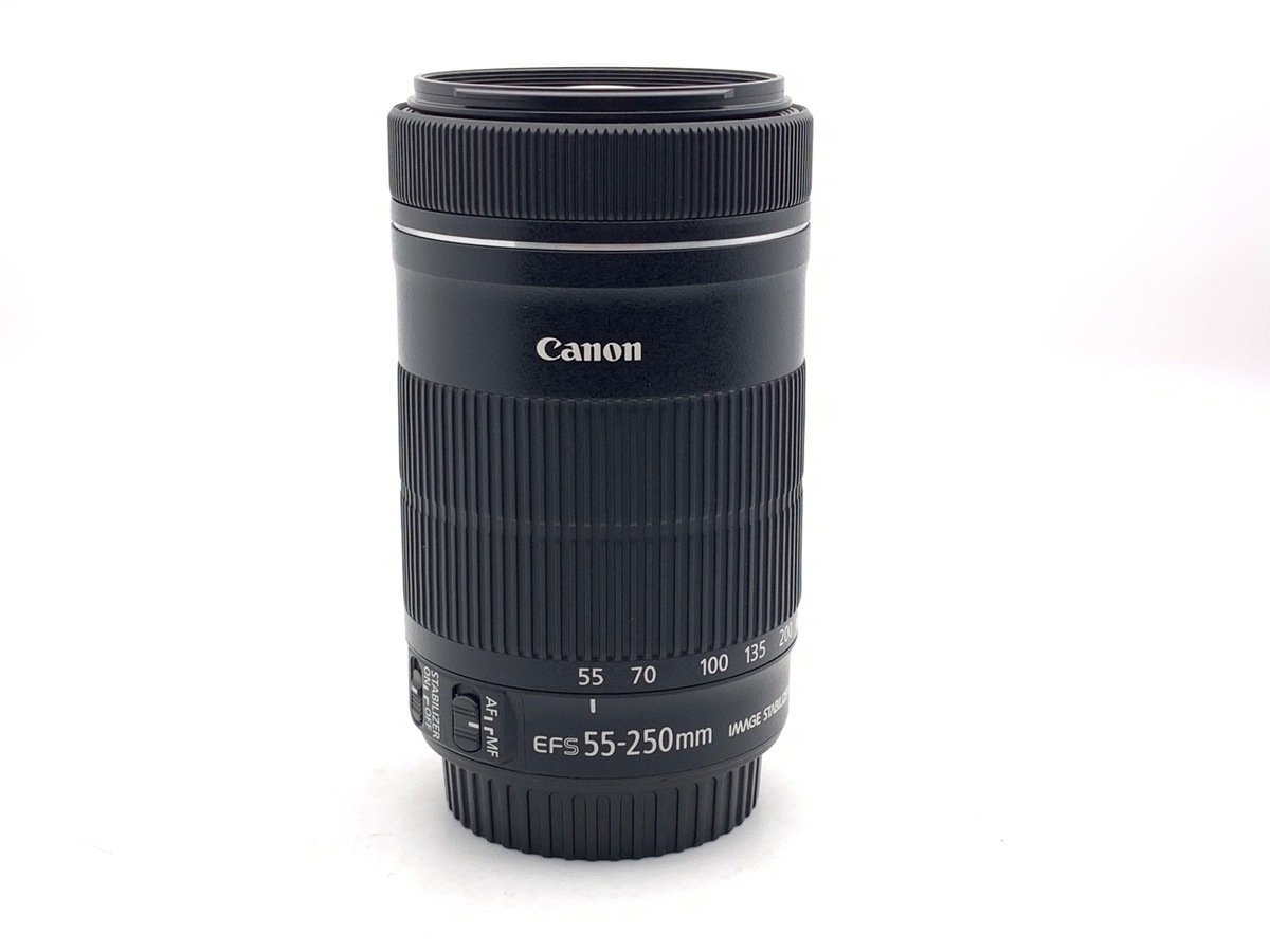CANON EF-S55-250mm F4-5.6 IS II キヤノン 動作品 中古：AB(良品)】キヤノン EF-S55-250mm F4-5.6 IS STM | 2447500044758