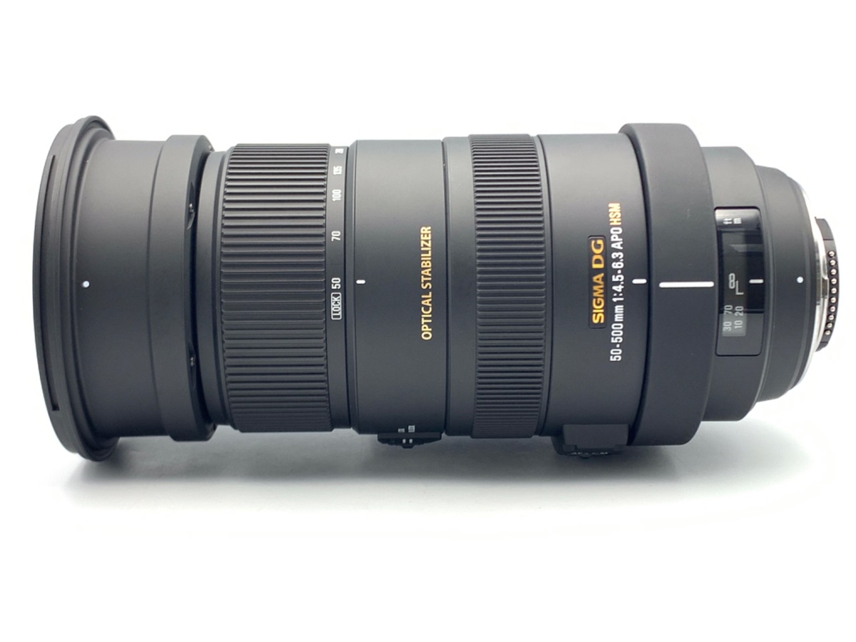 APO 50-500mm F4.5-6.3 DG OS HSM (ニコン用) 中古価格比較