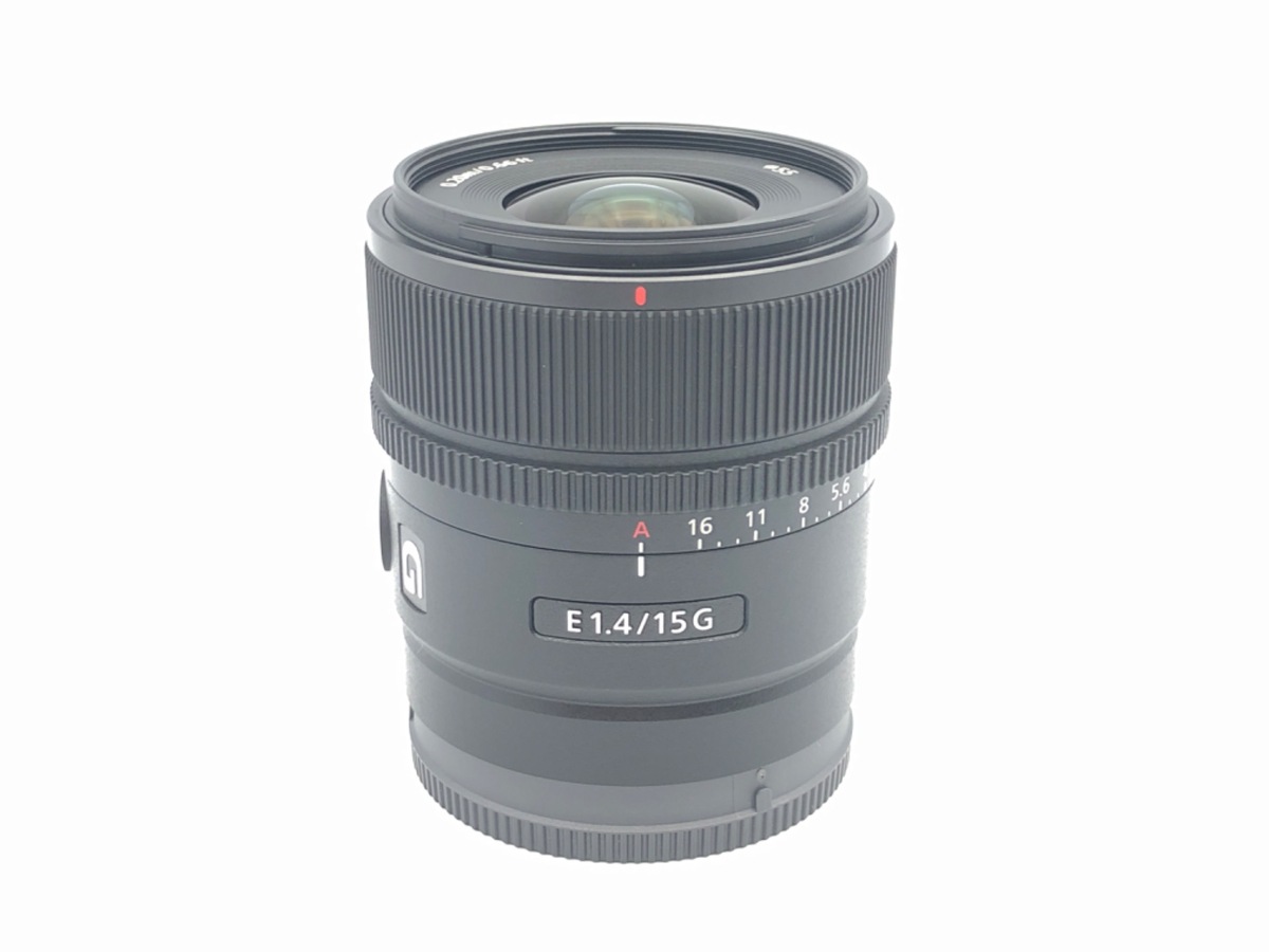 【値下げ】E15mm F1.4 G SEL15F14G【SONY】 E 15mm F1.4 G | デジタル一眼カメラα（アルファ） | ソニー