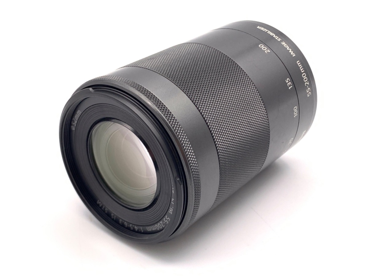 CANON ズームレンズ EF-M55-200㎜ IS STM シルバー