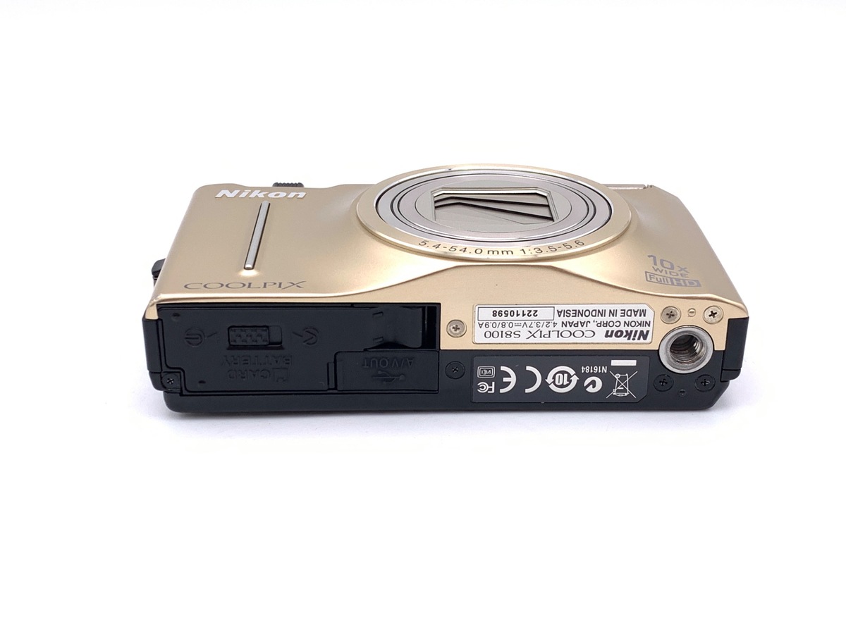 中古】ニコン COOLPIX S8100 プレシャスゴールド｜｜カメラの