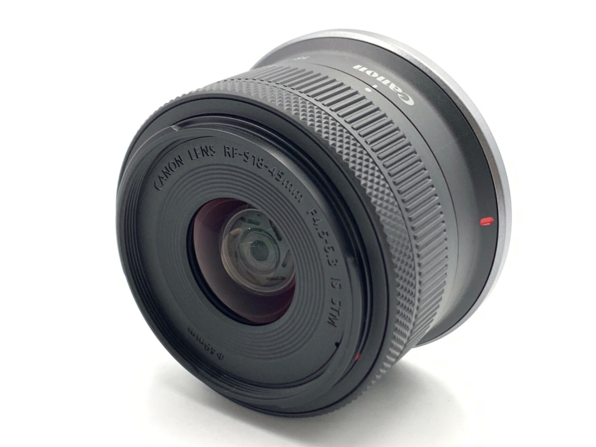 中古：A(美品)】キヤノン RF-S18-45mm F4.5-6.3 IS STM