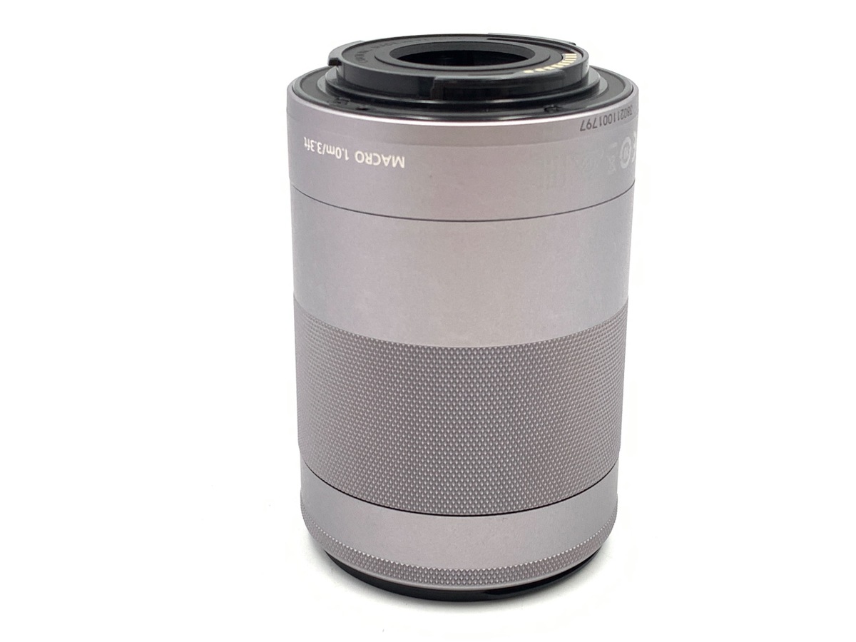【中古】キヤノン EF-M55-200mm F4.5-6.3 IS STM シルバー