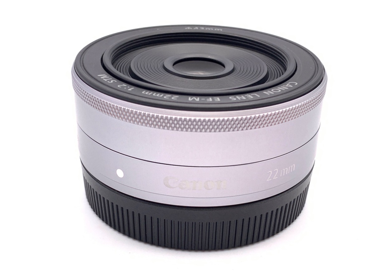 中古：AB(良品)】キヤノン EF-M22mm F2 STM シルバー | 2448710108810