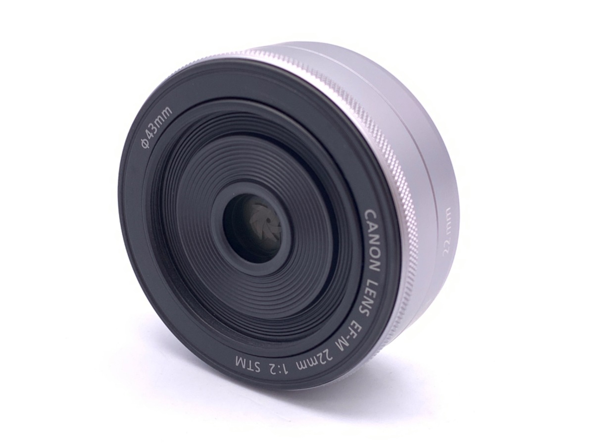 中古：AB(良品)】キヤノン EF-M22mm F2 STM シルバー | 2448710108810