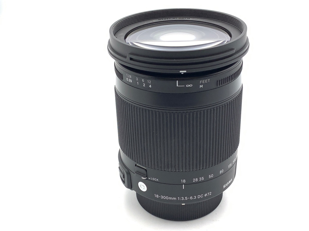 中古：AB(良品)】シグマ 18-300mm F3.5-6.3 DC MACRO OS HSM