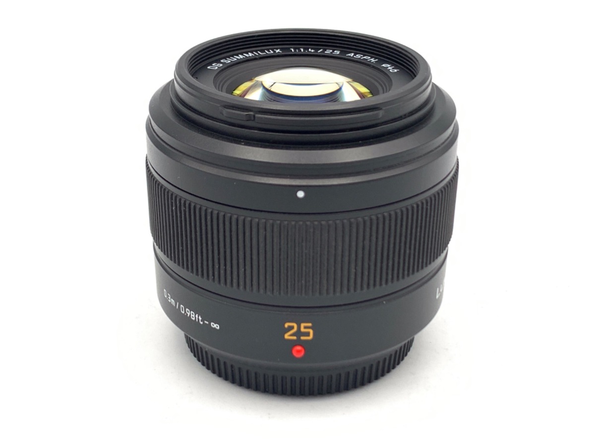 中古】パナソニック LEICA DG SUMMILUX 25mm/F1.4 II ASPH. [H-XA025