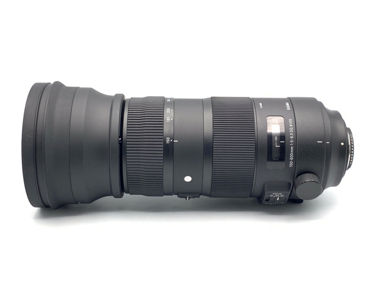 中古】シグマ 150-600mm F5-6.3 DG OS HSM Sports ニコンF用 在庫一覧