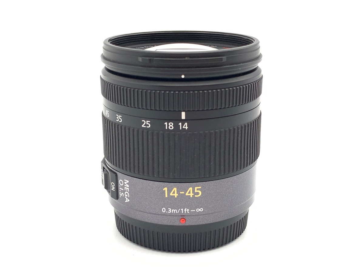 LUMIX G VARIO 14-45mm/F3.5-5.6 ASPH./MEGA O.I.S. H-FS014045 中古
