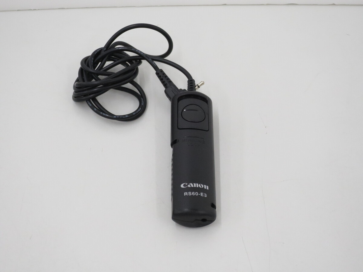 中古：B(並品)】キヤノン リモートスイッチ RS-60E3 | 2449430079220