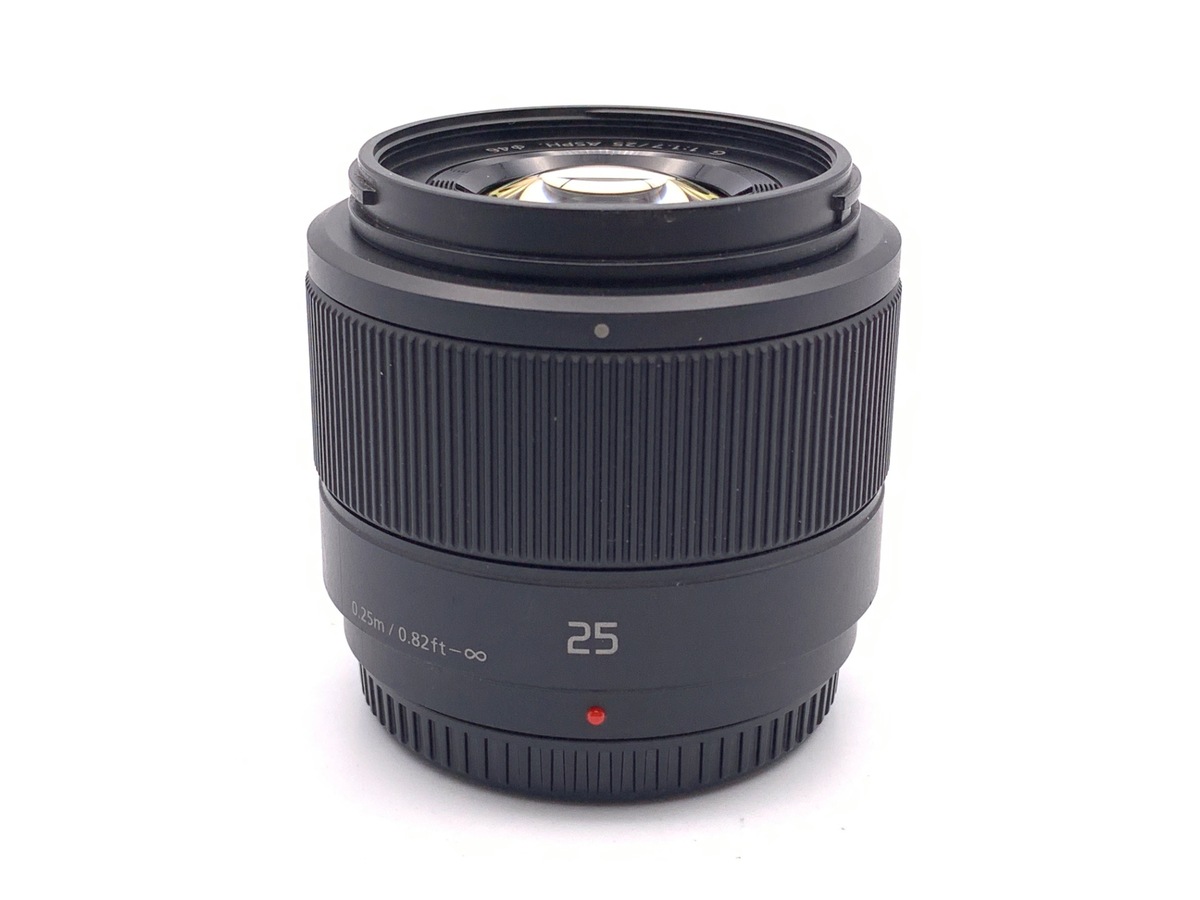 中古】パナソニック LUMIX G 25mm F1.7 ASPH. [H-H025K] ブラック