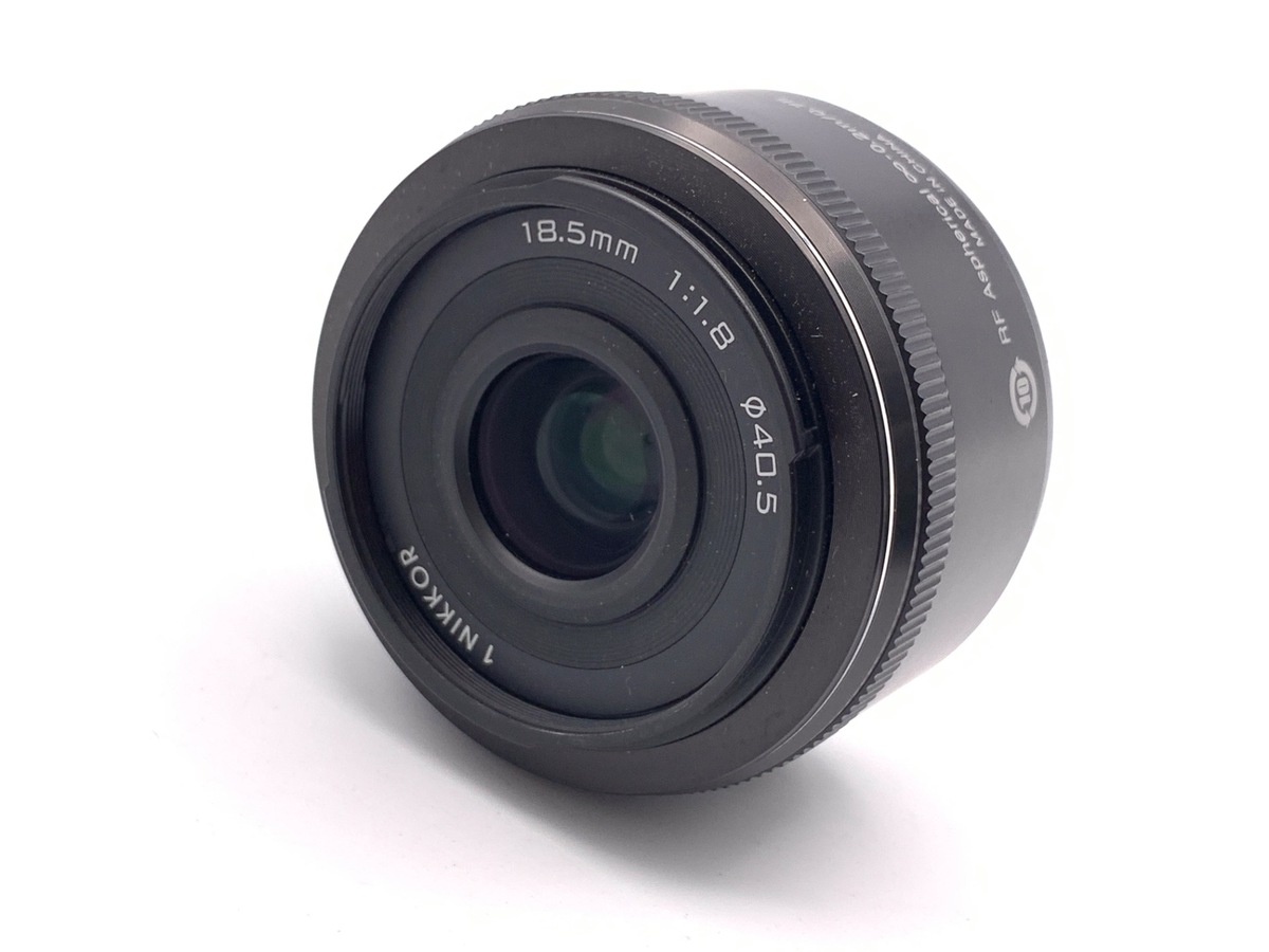 中古】ニコン 1 NIKKOR 18.5/1.8 ブラック｜｜カメラのキタムラネット
