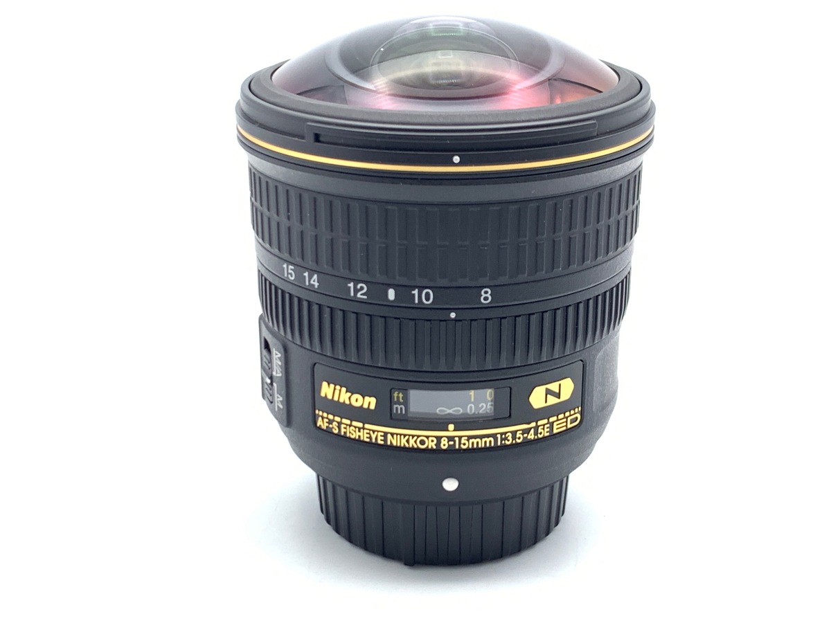 中古】ニコン AF-S Fisheye 8-15mm f/3.5-4.5E ED 在庫一覧｜カメラの