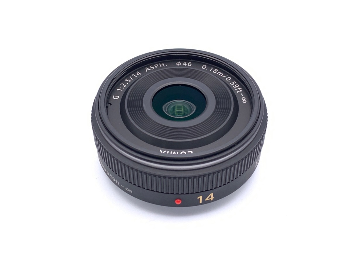 中古】パナソニック LUMIX G 14mm/F2.5 ASPH [H-H014]｜｜カメラの