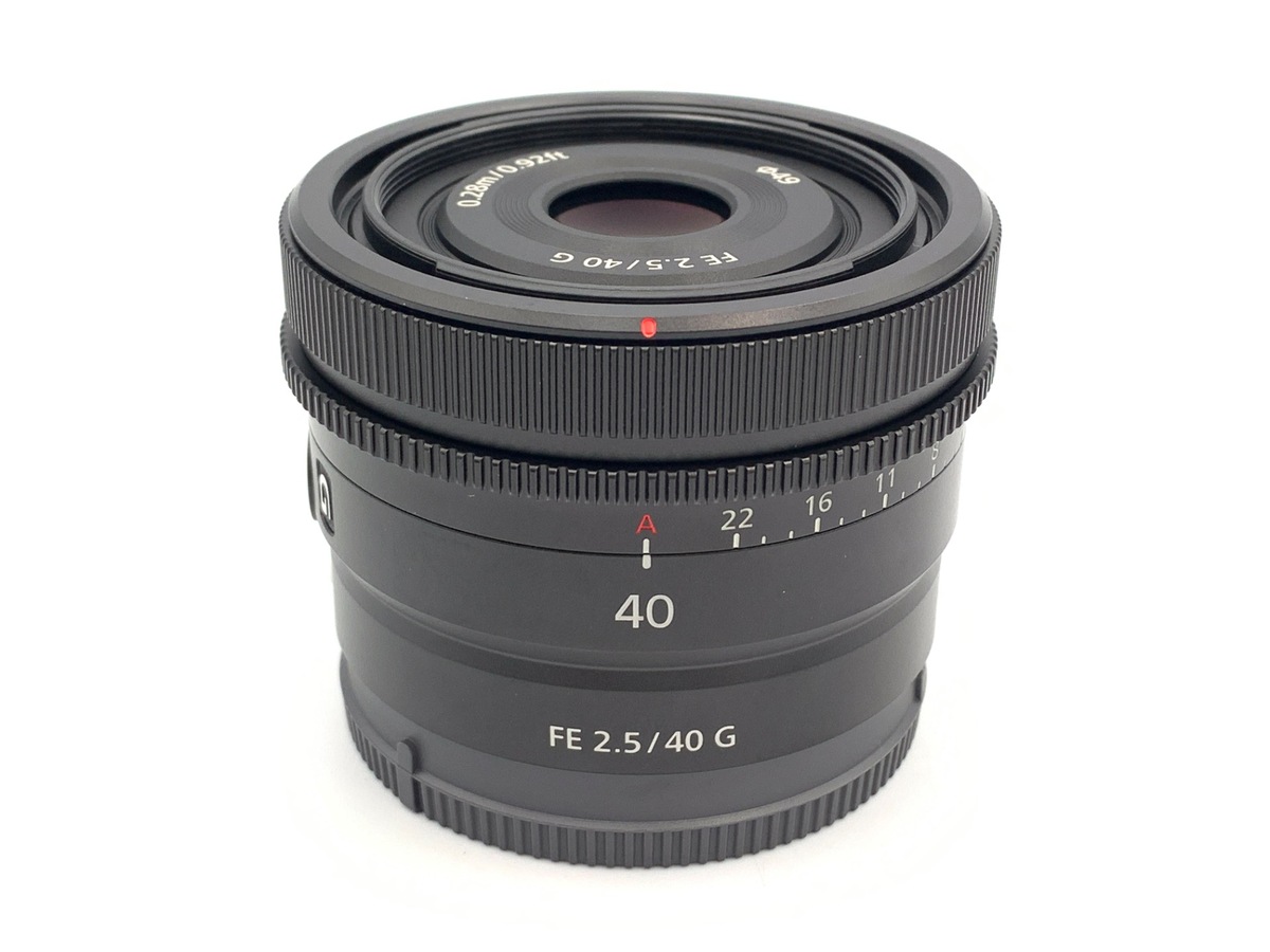 中古】ソニー FE 40mm F2.5 G [SEL40F25G] 在庫一覧｜カメラのキタムラ