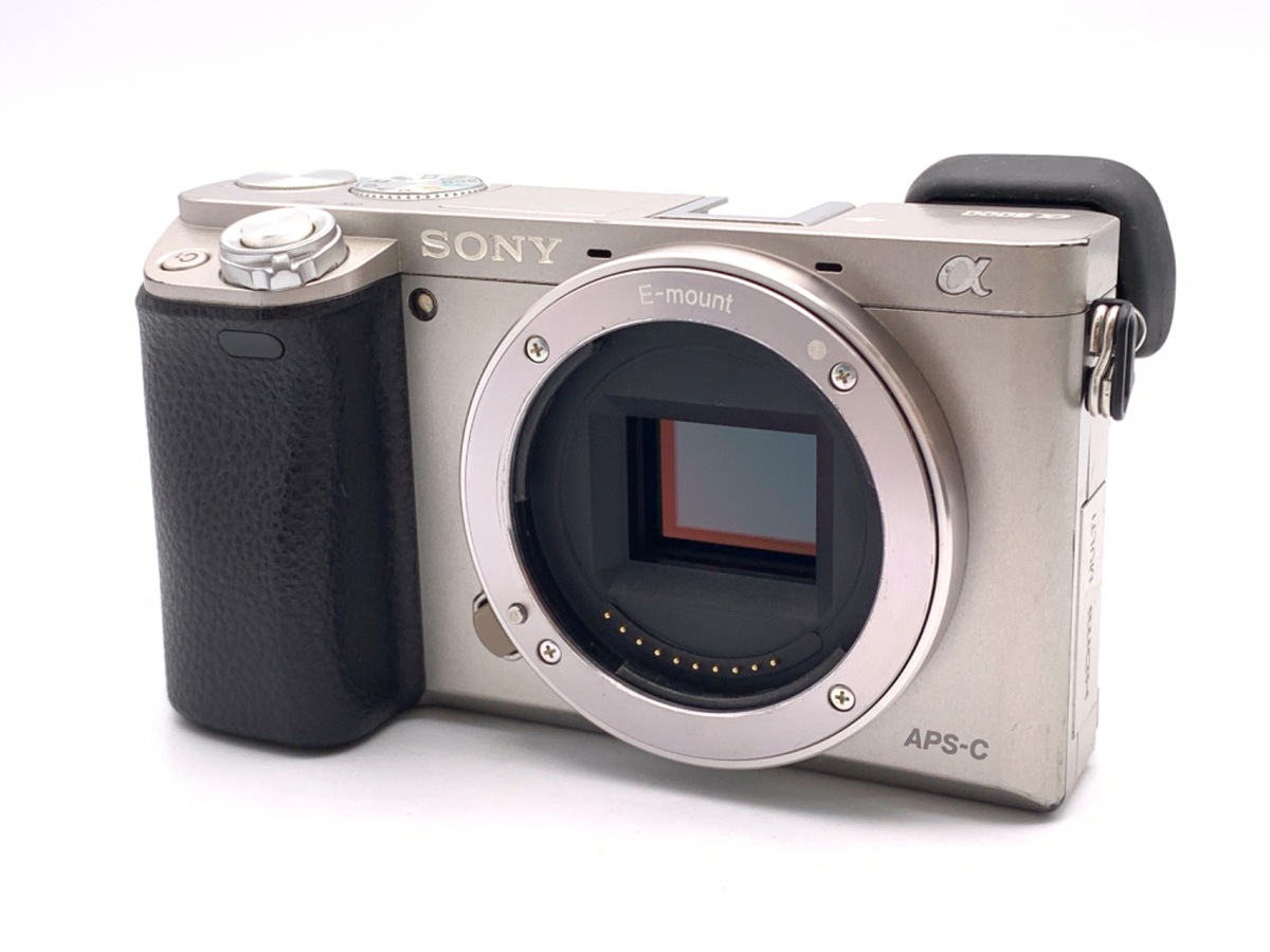 α6000 ボディ シルバー ILCE-6000【2430万画素】