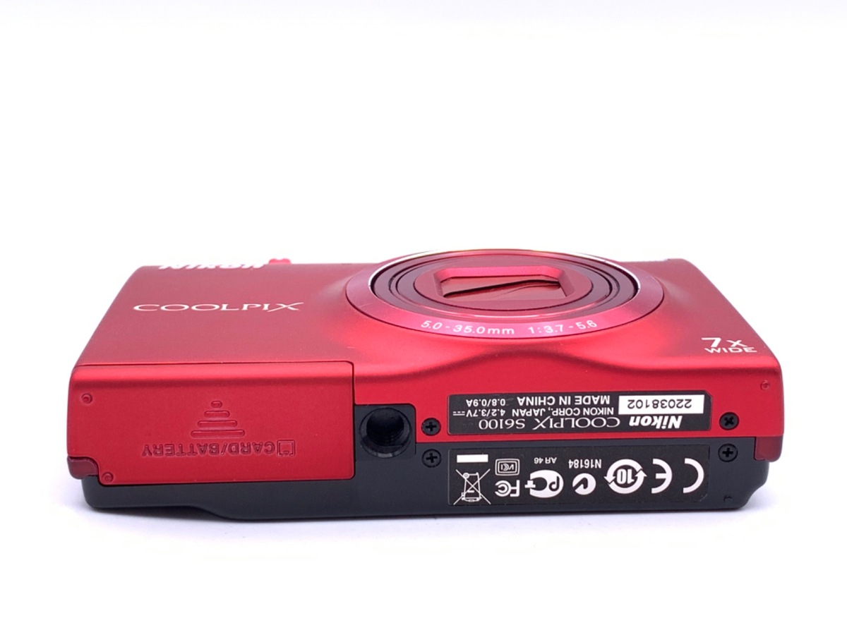 COOLPIX S6100(レッド)【1600万画素】