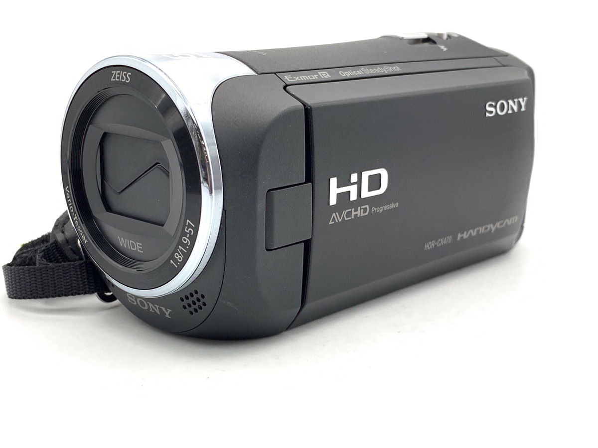 中古】ソニー デジタルHDビデオカメラレコーダー HDR-CX470 B ブラック