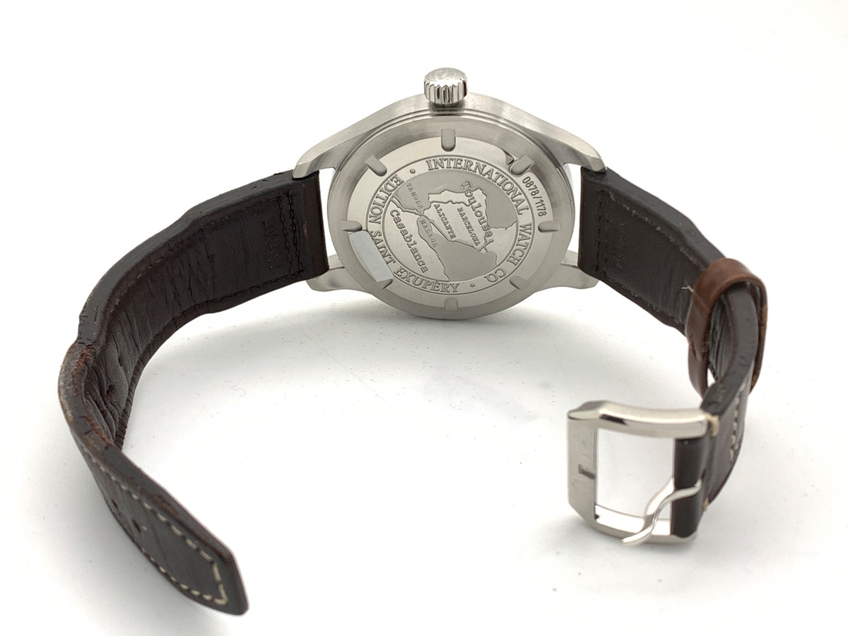 IWC パイロットウォッチ アントワーヌ・ド・サンテグジュぺリ ブラウン IW320104 ステンレススティール