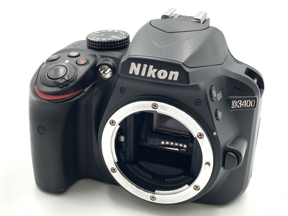 Nikon - 新品同様 D3400 ボディ ブラック  M111 Nikon D3400 DSLR Camera Body, Black {24.2MP}