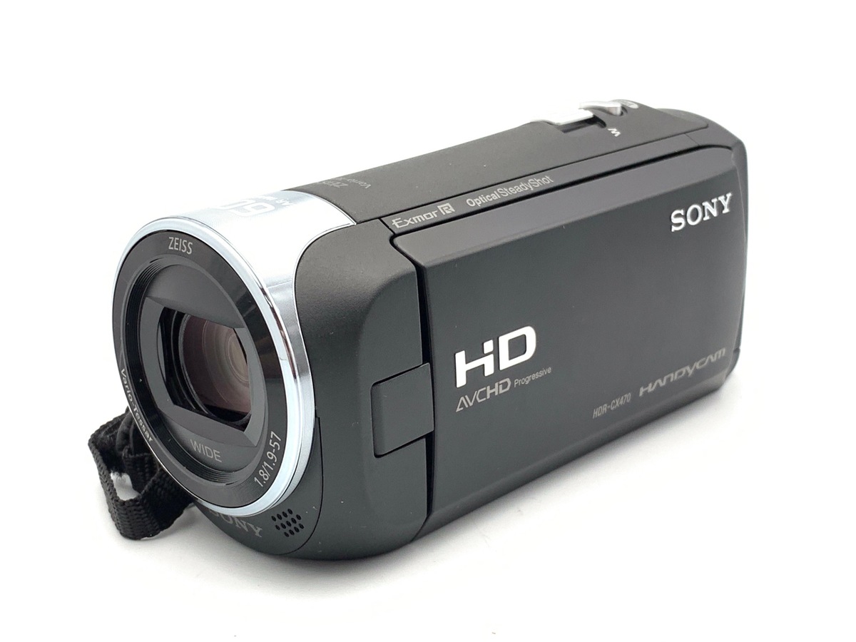 ソニー デジタルHDビデオカメラレコーダー HDR-CX470 B ブラック
