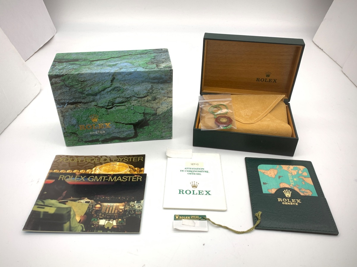 ●ある●ROLEX GMT-MASTER II 16710 【空き箱】 ロレックス / ROLEX GMTマスター GMTマスター II 16710銀座エバンス