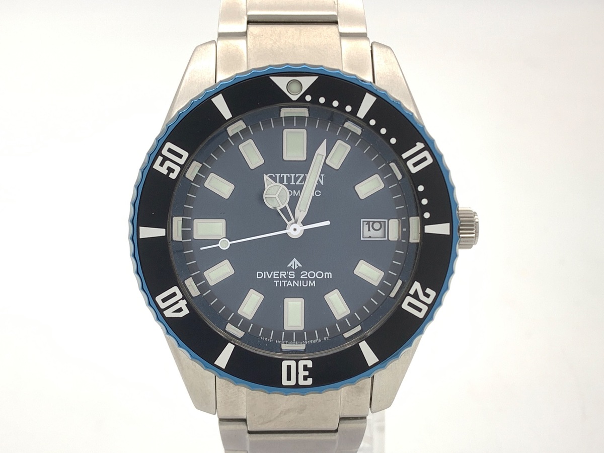 中古：AB(良品)】シチズン プロマスター ブルー NB6026-56L/9051